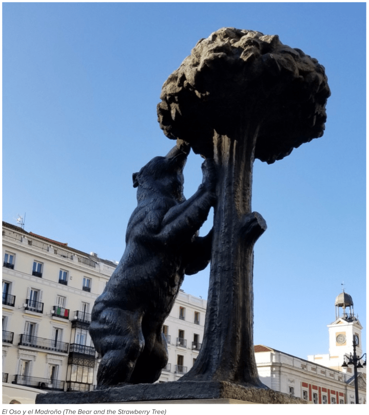 Vamos España 1 of 3: The Bear and the Strawberry Tree&nbsp;(Madrid)